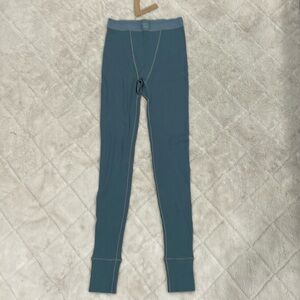 Skims xs cotton rib lounge pant intimate color called kyanite
